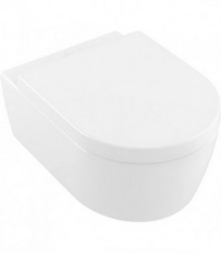 Combi-Pack V&B Avento WC suspendu + abattant softclose, blanc