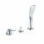 Combinaison de bain 3 trous, chrome…