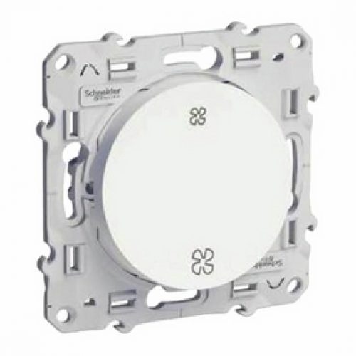 Commande de VMC Odace blanc Schneider