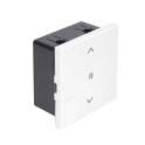 Commande volet roulant 3 boutons encastré Casual Blanc Brillant