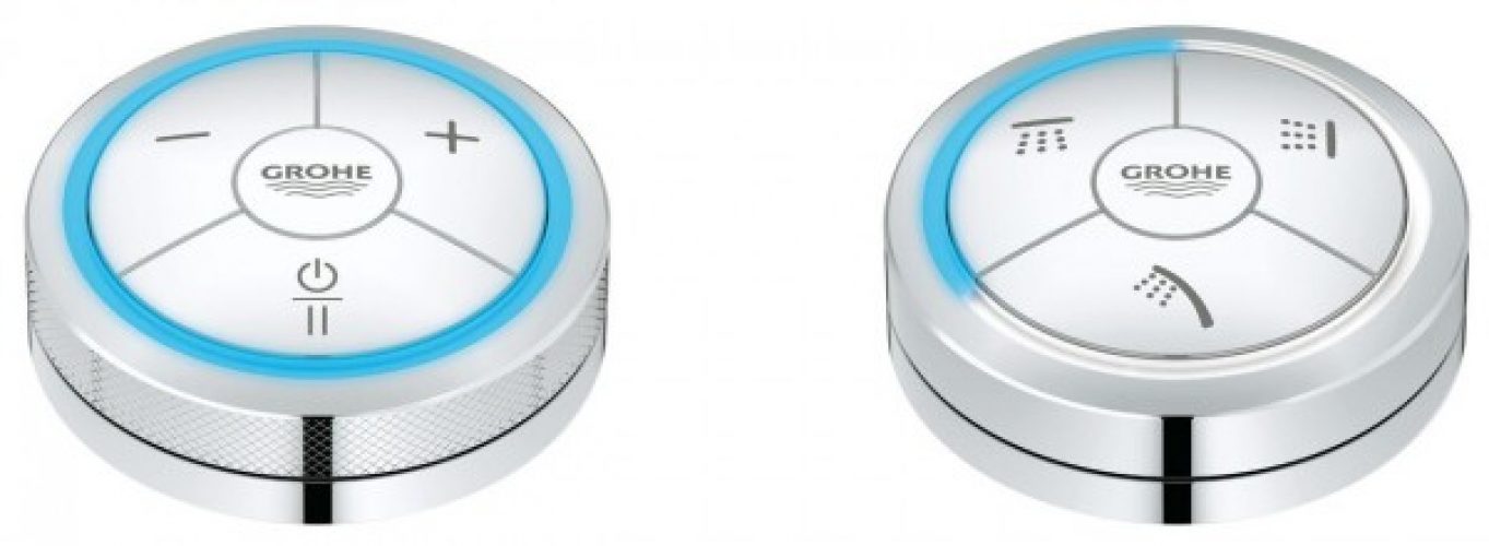 Composant Electronique Grohe F-Digital Unité de contrôle digitale et inverseur Douche