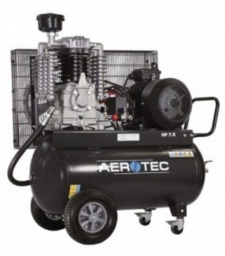 Compresseur a piston AEROTEC 890-90 PRO 400 Volt avec 10 bar et 90 l chaudiere