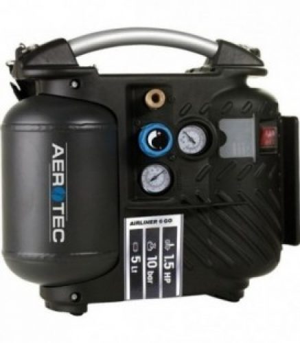 Compresseur à piston Aerotec Airliner 5 Go – 3400 tr/mn réservoir 5 litres 10b