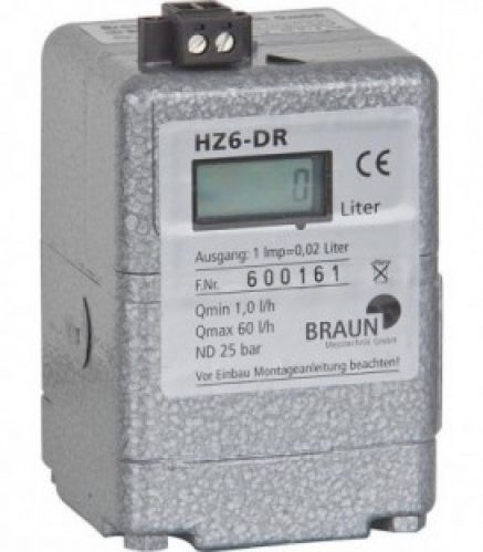 Compteur fioul Braun HZ6-DR