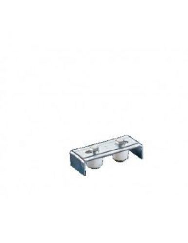 COMUNELLO – Plaque guide grille zinguée Ø35mm – 247