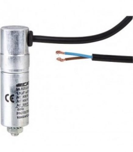 Condensateur – 6,0 pour moteur/pompe de circul jusq 400 V MLR 25 L4060 3083 J/C avec cable *BG*