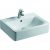 CONNECT lavabo 550 x 460 x 170 mm, Blanc…