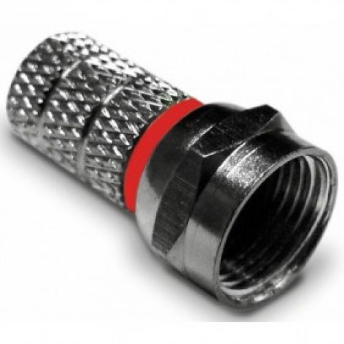 Connecteur TV – fiche femelle à visser – pour câble coaxial