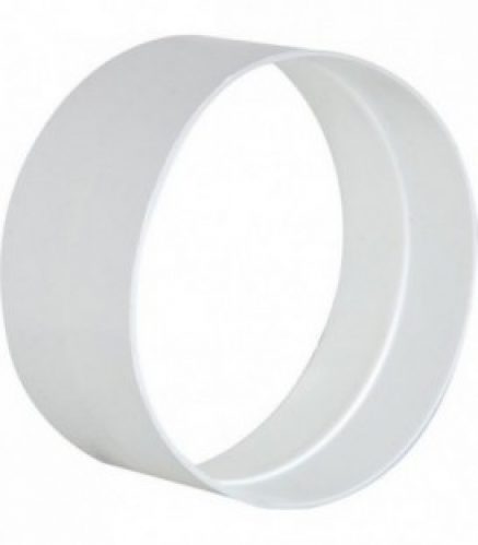 Connection externe DN 100 mm blanc plastique