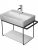 Console métallique Duravit DuraSquare 003114