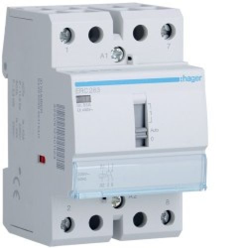 Contact cde manu 63A, 2F, 230V – AUTOMATISMES  HAGER ERC263