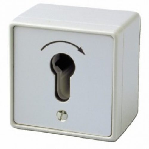 Contacteur à clé en applique pour ventouse électromagnétique