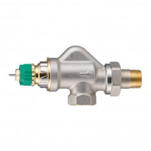 Corps de robinet radiateur RA-DV équerre inversée Dynamic Valve Danfoss