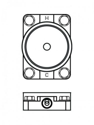 Corps d’Encastrement Ideal Standard Melange pour robinetterie baignoire