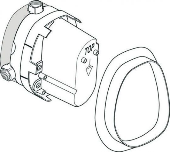 Corps d&rsquo;Encastrement Ideal Standard pour thermostat simple
