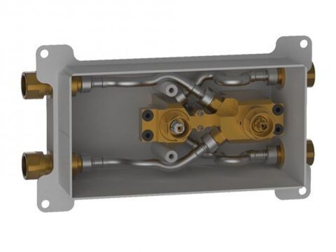 Corps d&rsquo;Encastrement Keuco MeTime Spa Bloc de fonction à encastrer DN 20 56162000072