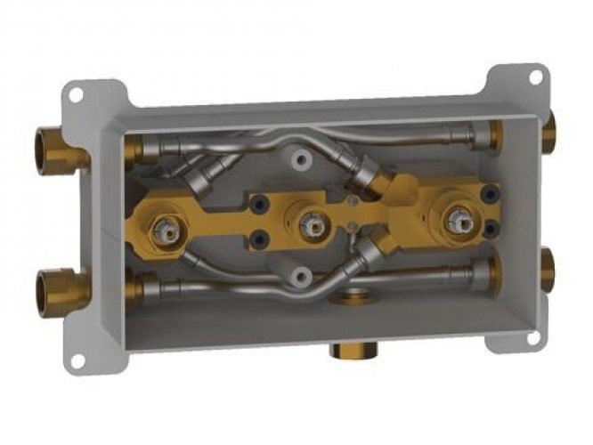 Corps d&rsquo;Encastrement Keuco MeTime Spa Bloc de fonction à encastrer DN 20 56163000073