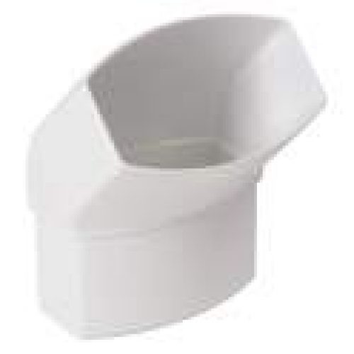 Coude 45° ovation « TD95 » : Blanc