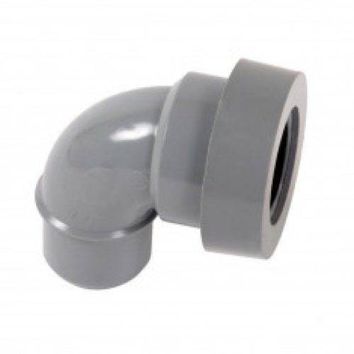 Coude 87°30 MF avec joint pour sortie d&rsquo;appareils sanitaire Ø32 ou Ø40 ou Ø50 Nicoll