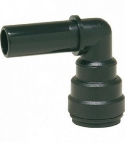 Coude a enficher 15 mm, 90°, (male/fem)