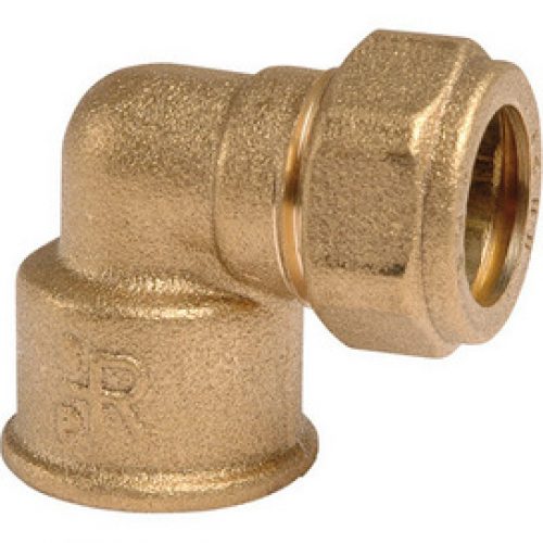 Coude biconique olive F1/2 »(15/21) pour cuivre Ø16