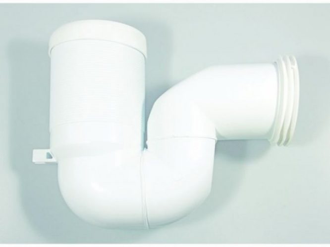 Coude de drainage et fixation Ideal Standard