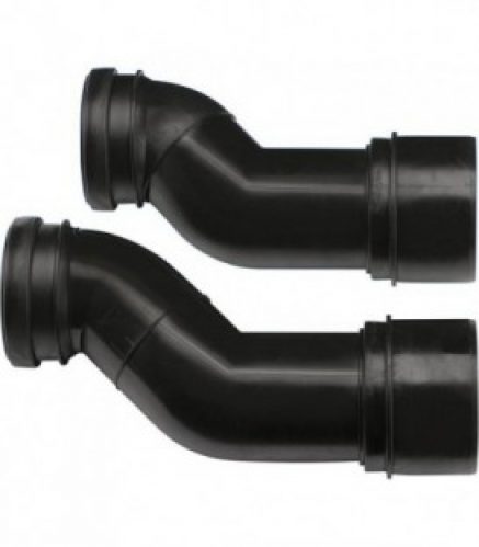 Coude de raccordement étagé en PE pour WC étagé de 80 mm