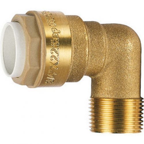 Coude fastofit M3/4 »(20/27) pour cuivre Ø18