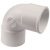 Coude FF 87° Ø50 PVC Nicoll -NF-  blanc – NICOLL