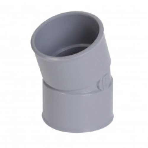 Coude PVC 20° Femelle Femelle Ø32 ou Ø40 ou Ø50 ou Ø100 Nicoll