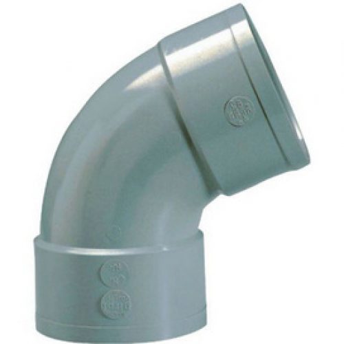 Coude PVC à 67° FF Ø 80 Le lot de 10 – Girpi