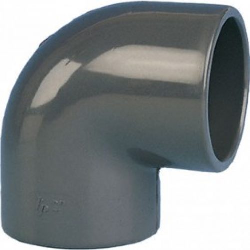 Coude PVC pression 90° femelle / femelle à coller