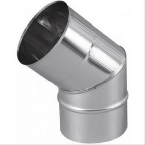 Coude TEN ouvert BR 45° à 2 parties Ø200 – TEN