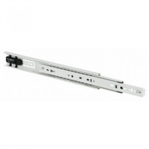 Coulisses à billes 3832SC-charge 45kg-sortie totale-zingué blanc