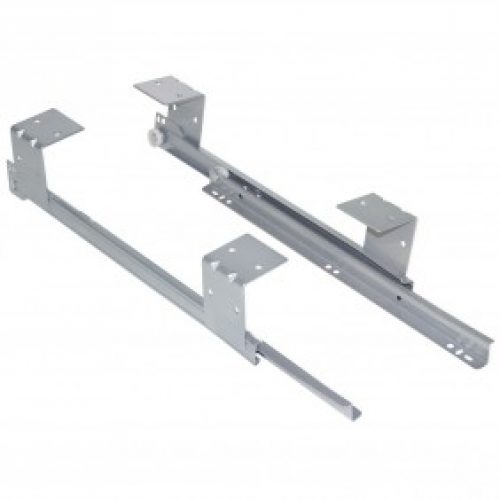 Coulisses à galets pour porte-clavier