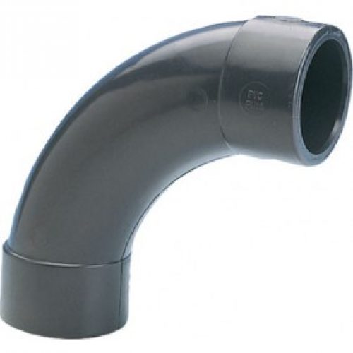 Courbe PVC pression 90° femelle / femelle à coller
