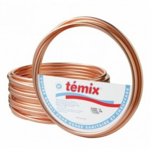 Couronne de tube en cuivre recuit anti-corrosion – Temix