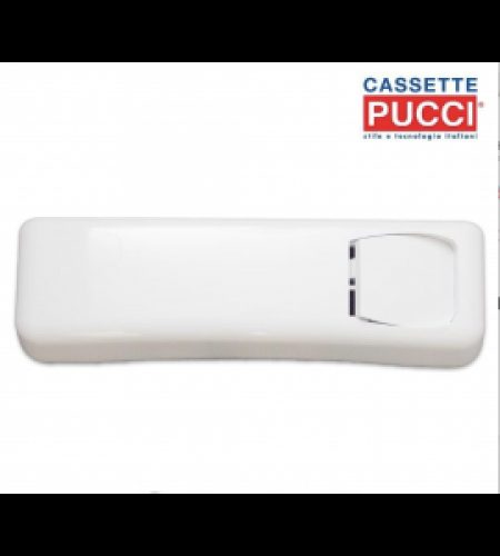 Couvercle blanc avec bouton pour boîtes de toilette…