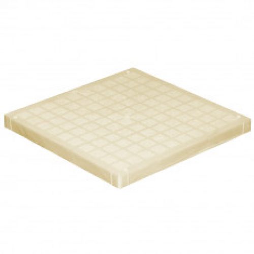 Couvercle pour raccordement tuyau descente eau pluviale – SABLE – FIRST-PLAST