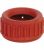 Couvercle protecteur caoutchouc pour manometre avec Dm 63 mm couleur : rouge