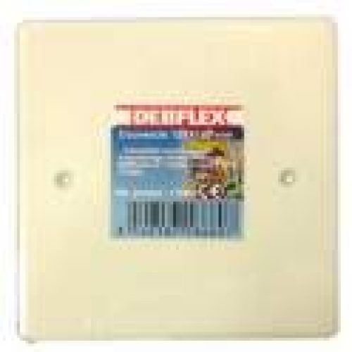 Couvercle à visser 120×120 mm pour boîte dérivation