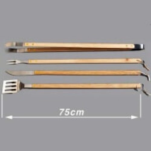 Couverts géants pour barbecue Feu Roulant