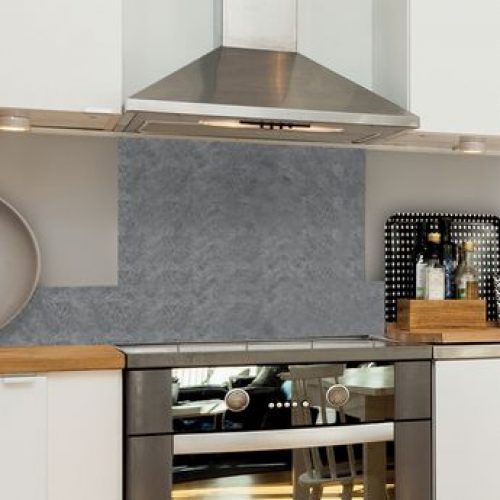 Crédence alu – Effet Béton