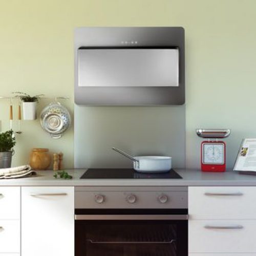 Crédence fond de hotte inox – Hauteur 45 cm