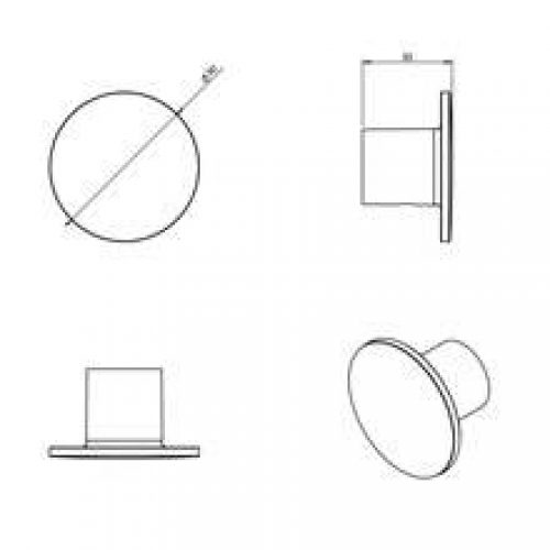 Crochet black COSMIC