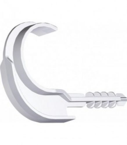 Crochet cheville gris, 25-32 mm 50 pieces