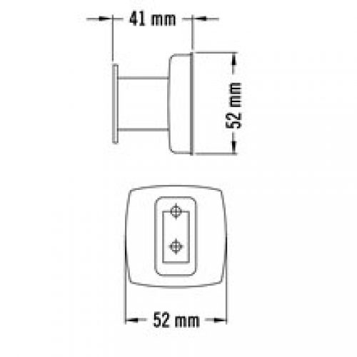 Crochet en acier brillant Medisteel Mediclinics