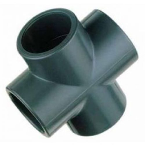 Croix PVC 90° à coller