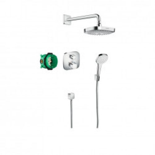 Croma Select E Pack encastré Design ShowerSet Croma Select E / Ecostat E – Hansgrohe 27294000