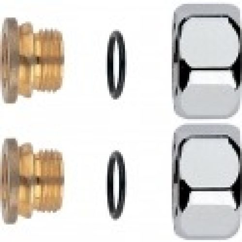 Écrou chromé – Grohtherm 1000 / 2000 / 3000 – Lot de 2 pièces – Grohe